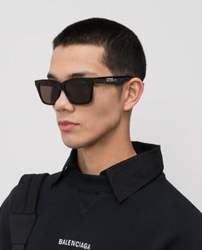 Balenciaga Soho Square XL Cinnamon Sunglasses 847030T0039