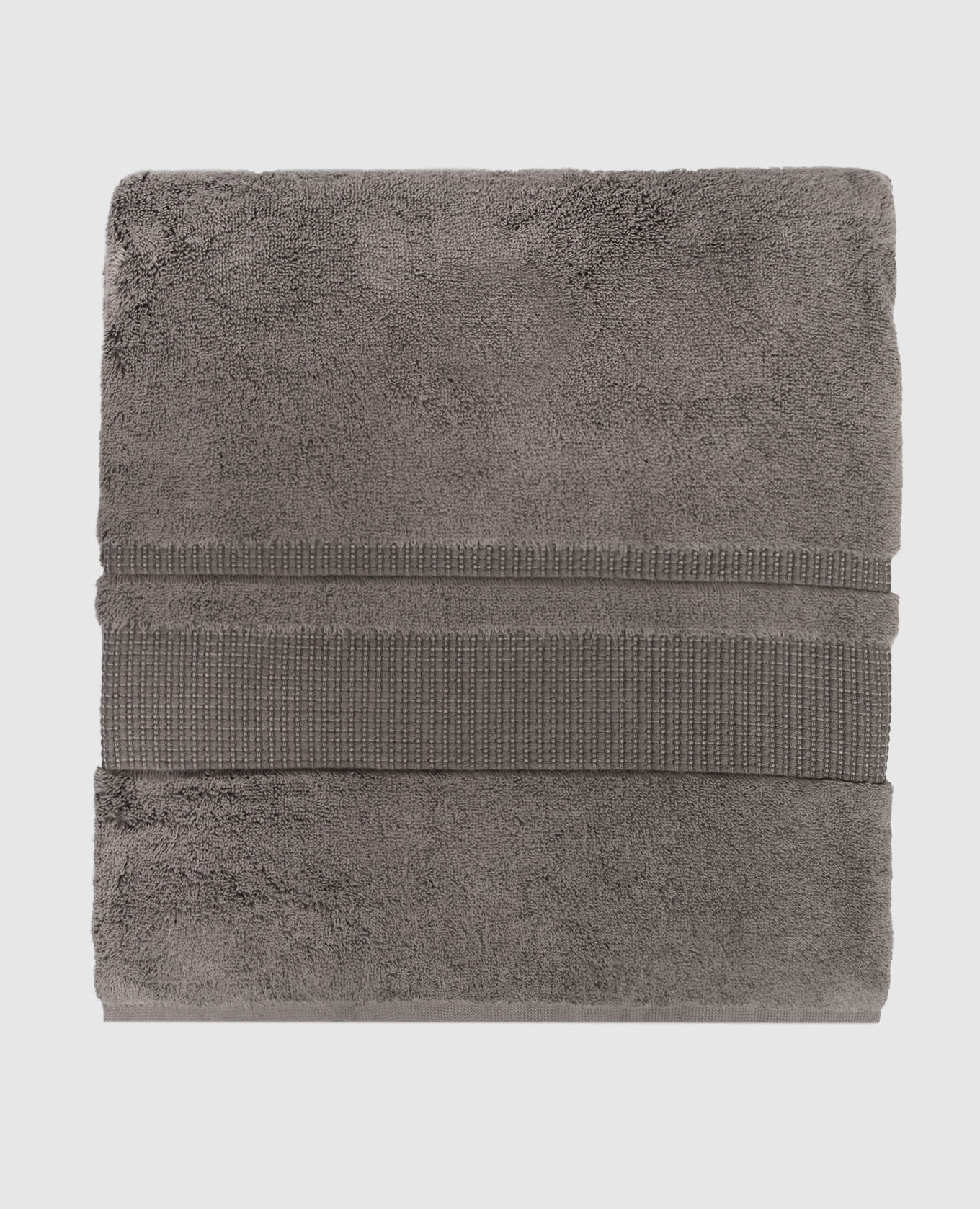 

PERA grey terry body towel Hamam