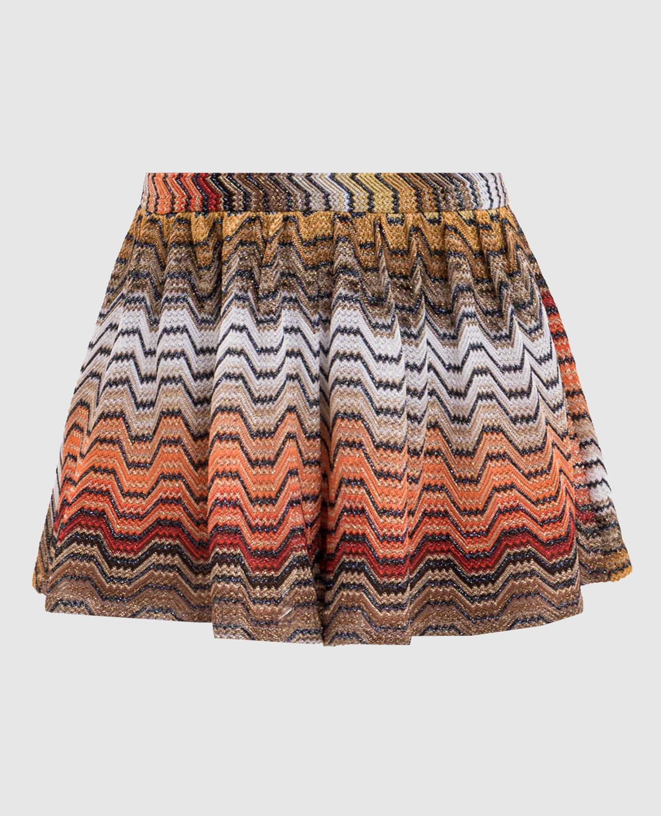 Shorts with branded pattern