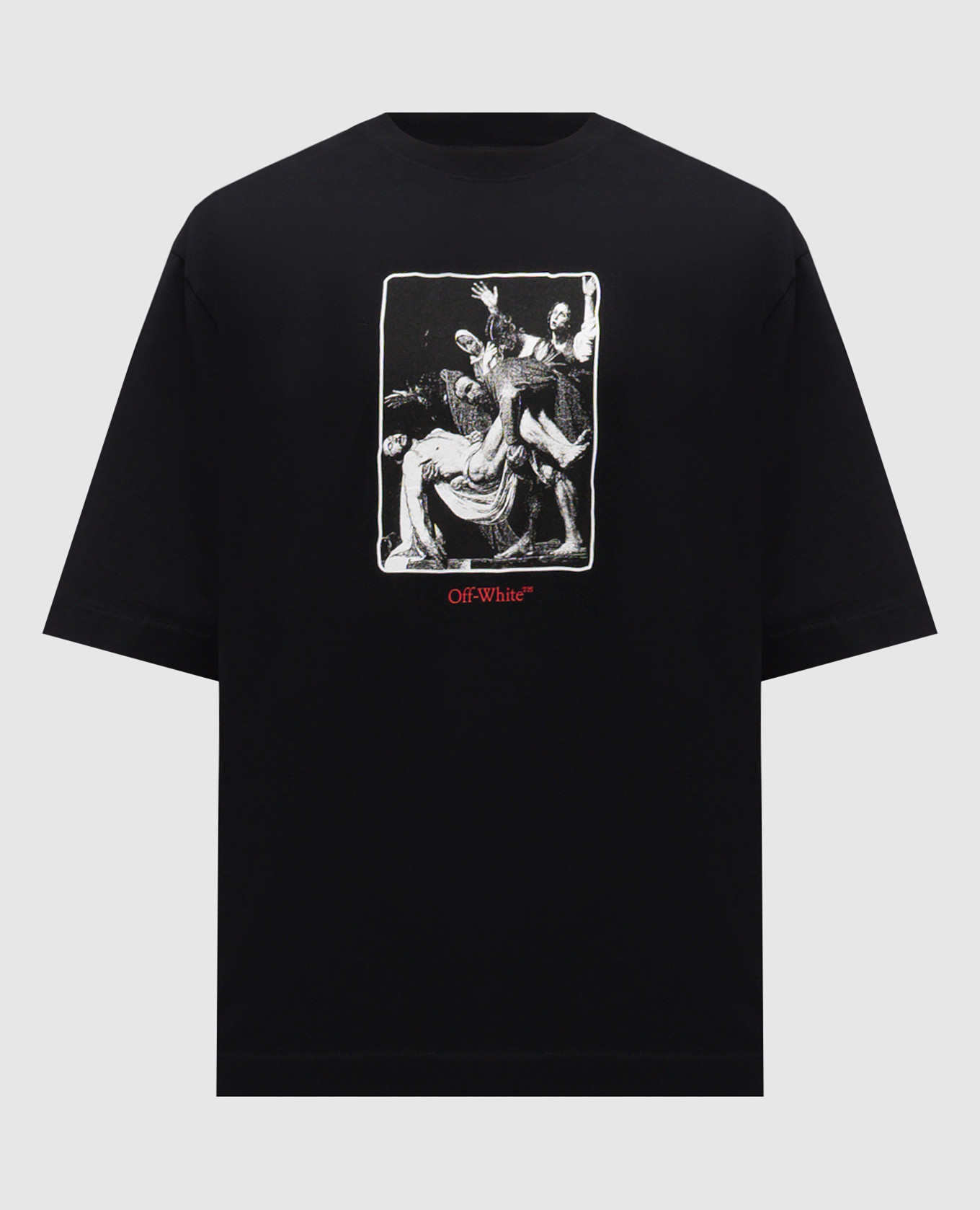 

Cards Painting Black T-Shirt Off-White