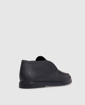 Stefano Ricci Blue leather deserts UC62G4211MR