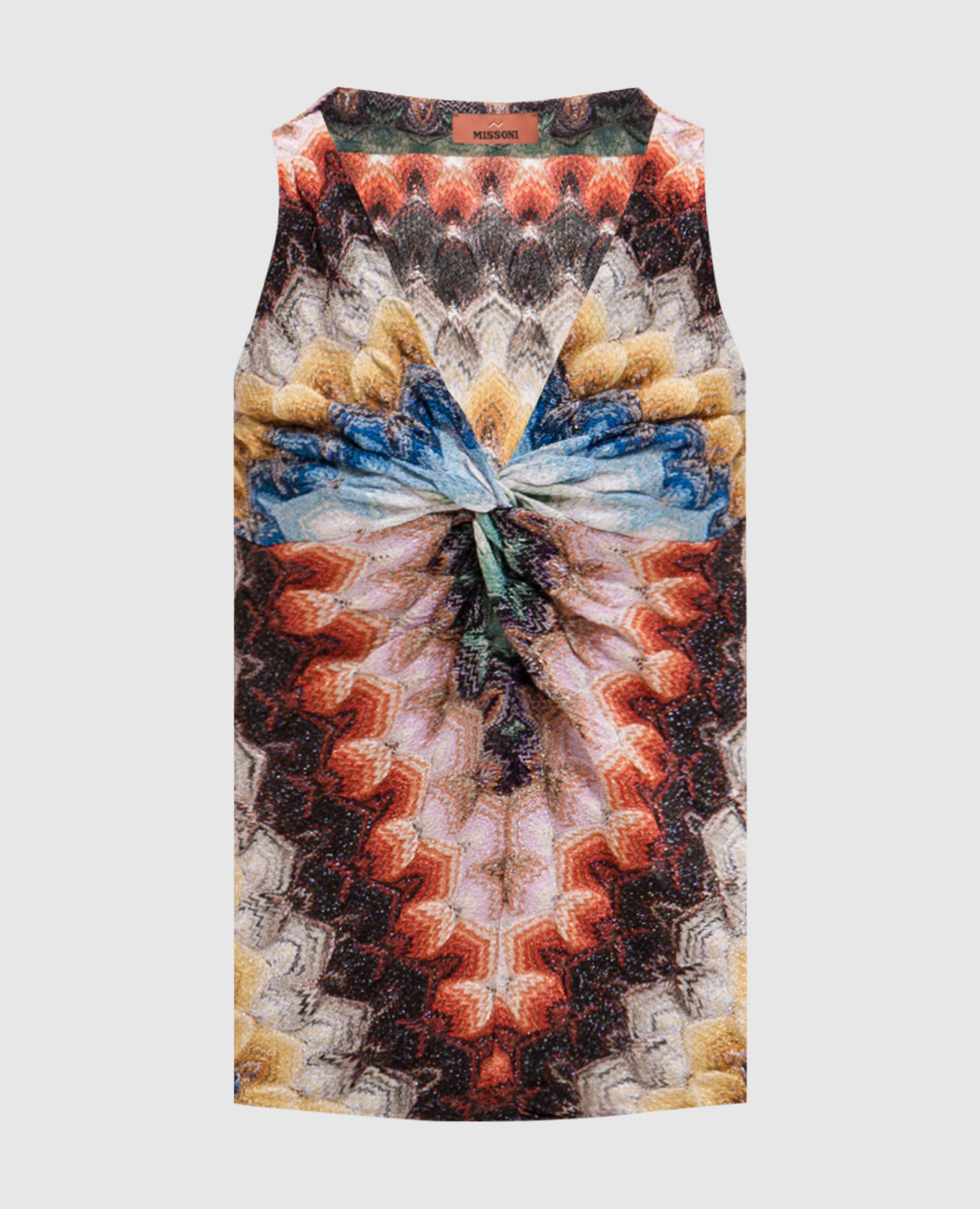 Haut à motifs lurex