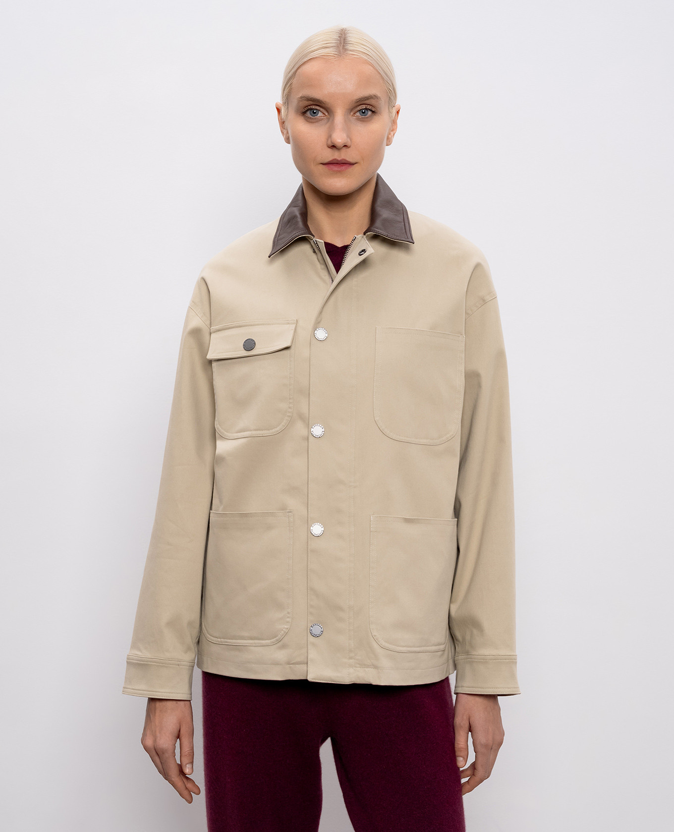 Oriente beige jacket Simonetta Ravizza 3