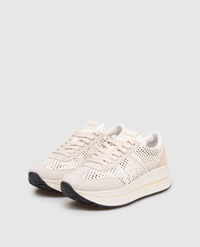Premiata Bethcoin beige leather sneakers BETHCOIN8171