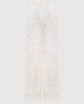 Twinset Ivory lace pants 261TP2901