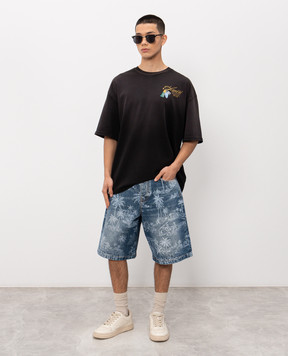 AMIRI Black CHATEAU KEYS T-shirt AMTOJR1057