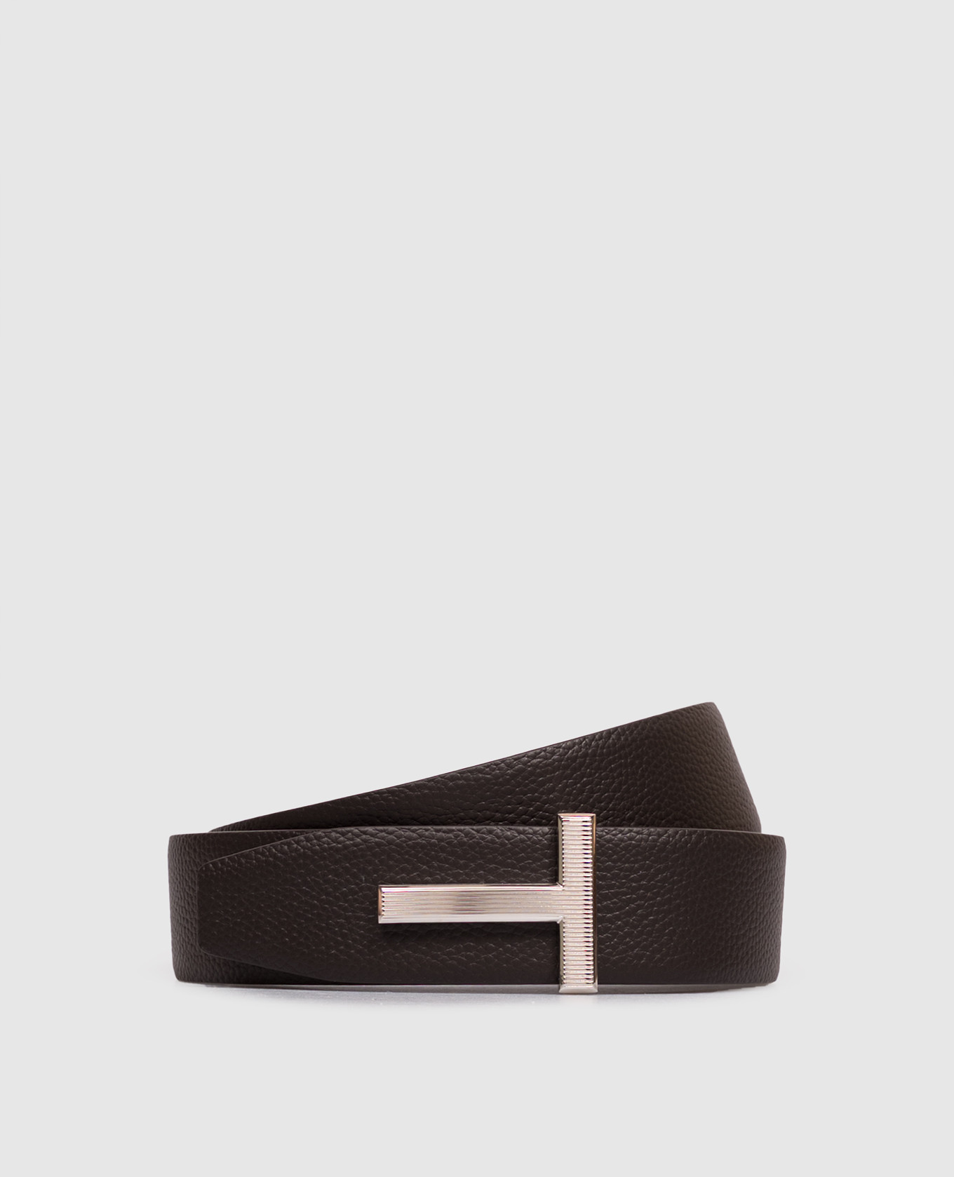 Reversible leather belt