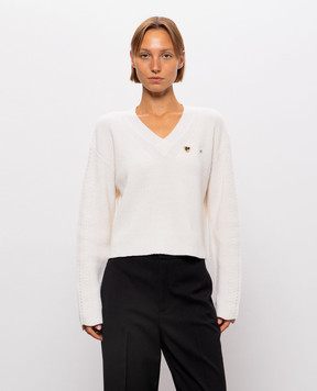 Twinset Ivory wool pullover 262TP3052