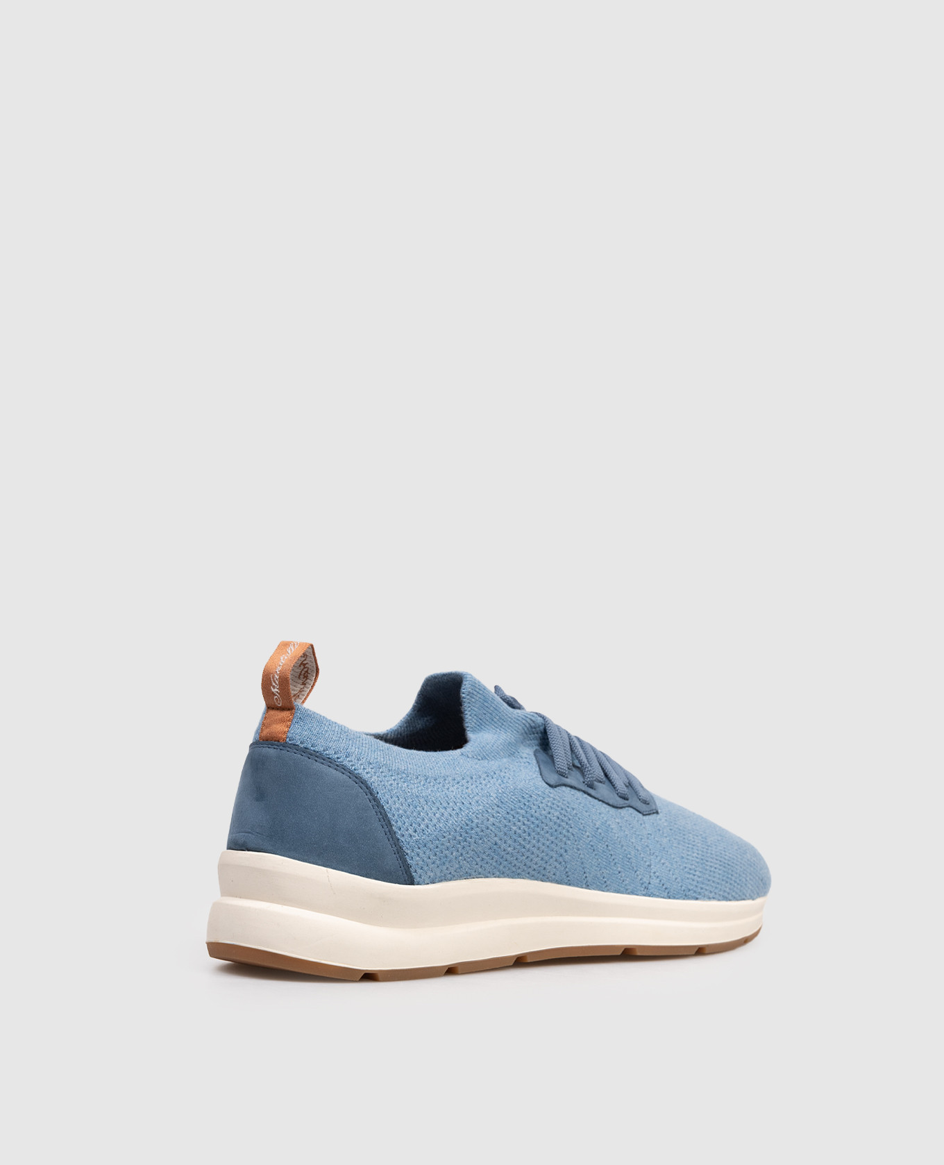 

Blue combination sneakers Enrico Mandelli, Light blue