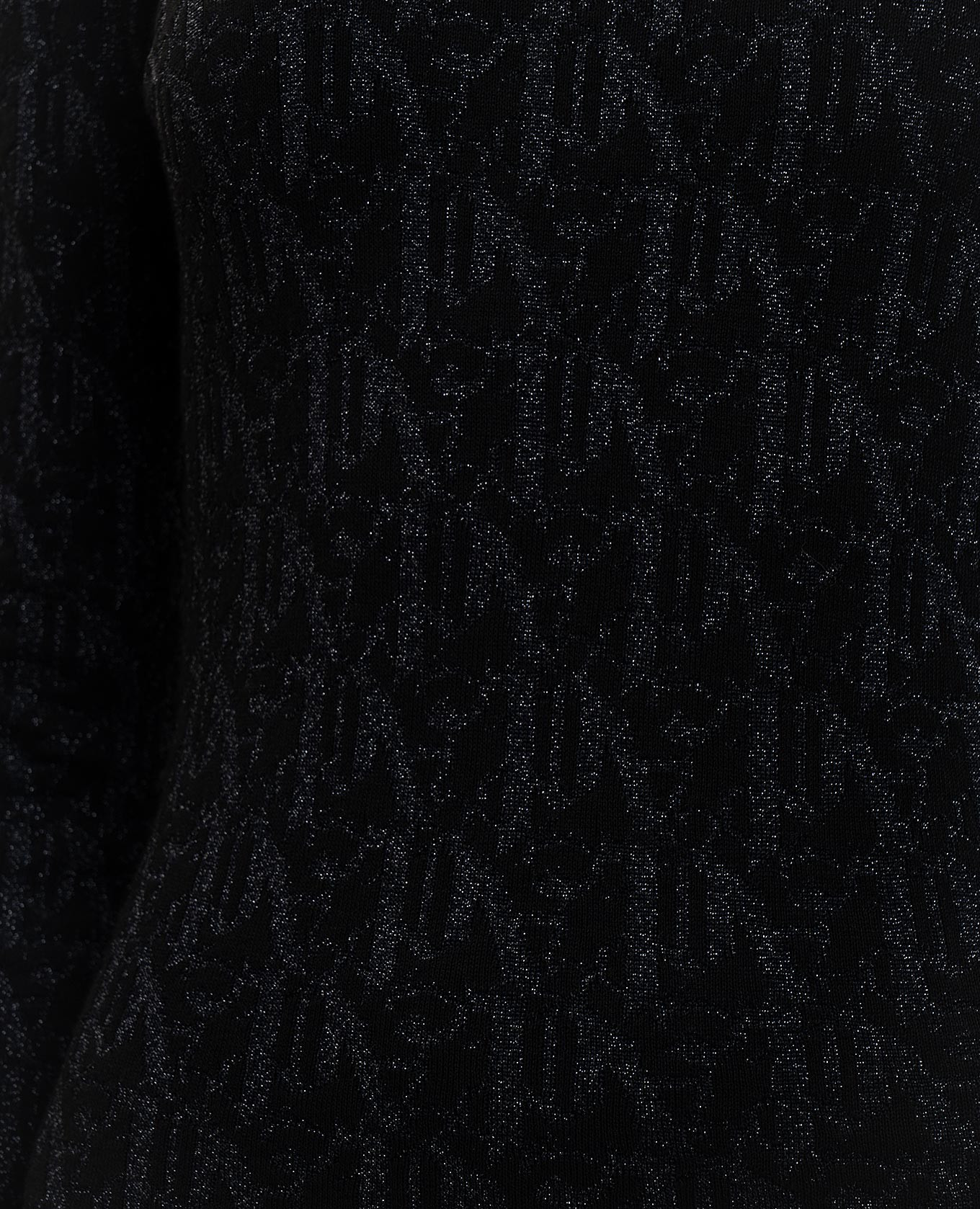 Black mini dress with lurex Palm Angels 5