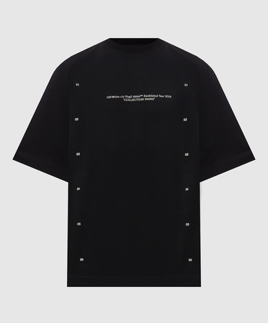 Black Chakra Arrow Print T-Shirt