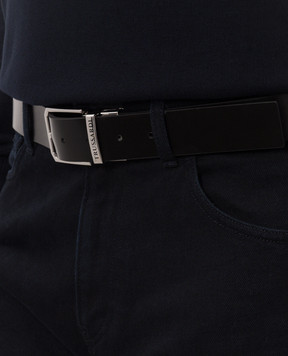 Trussardi Reversible leather belt with logo B353B000046NMER01L60