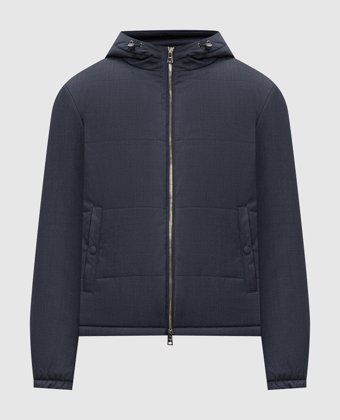 Blue wool jacket Cashmere&Whiskey