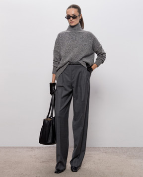 Max Mara Gray wool pants LAGO MSTLAGO