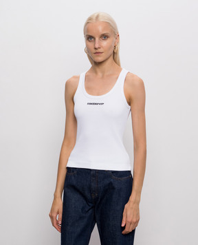 Casablanca White T-shirt with contrasting logo WPF26JTS03902