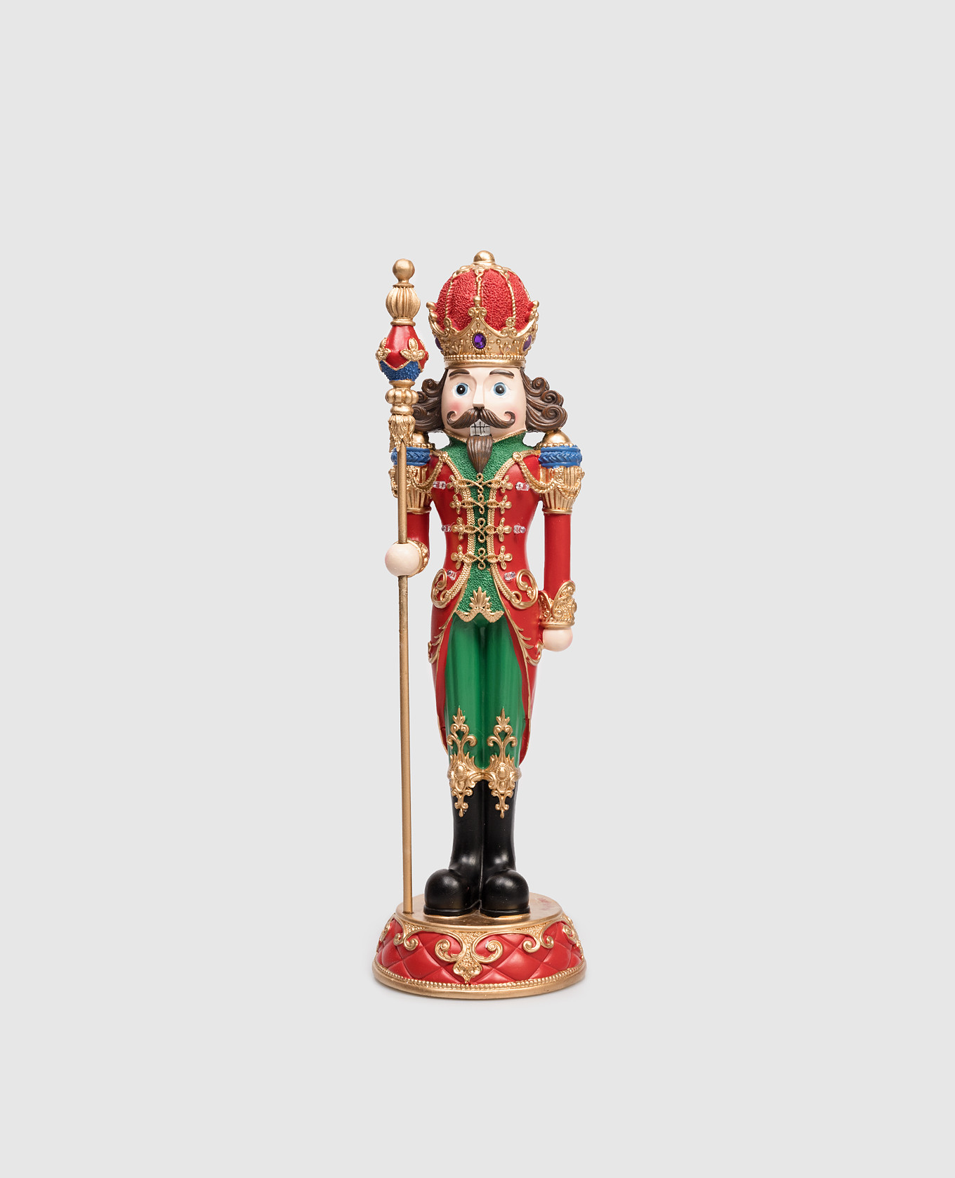 

Decorative Christmas LED Statue Soldier With Scepter EDG, Red