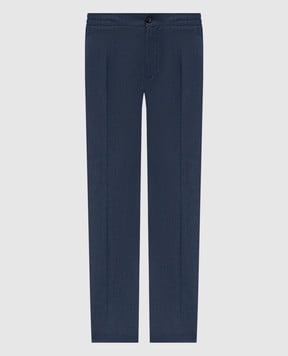 Kiton Blue pants UPN01H09696