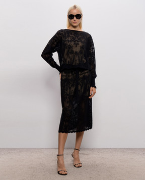Twinset Black maxi dress 262TF3033