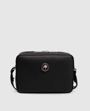 Stefano Ricci Black leather bag with emblem ND263GTPMR