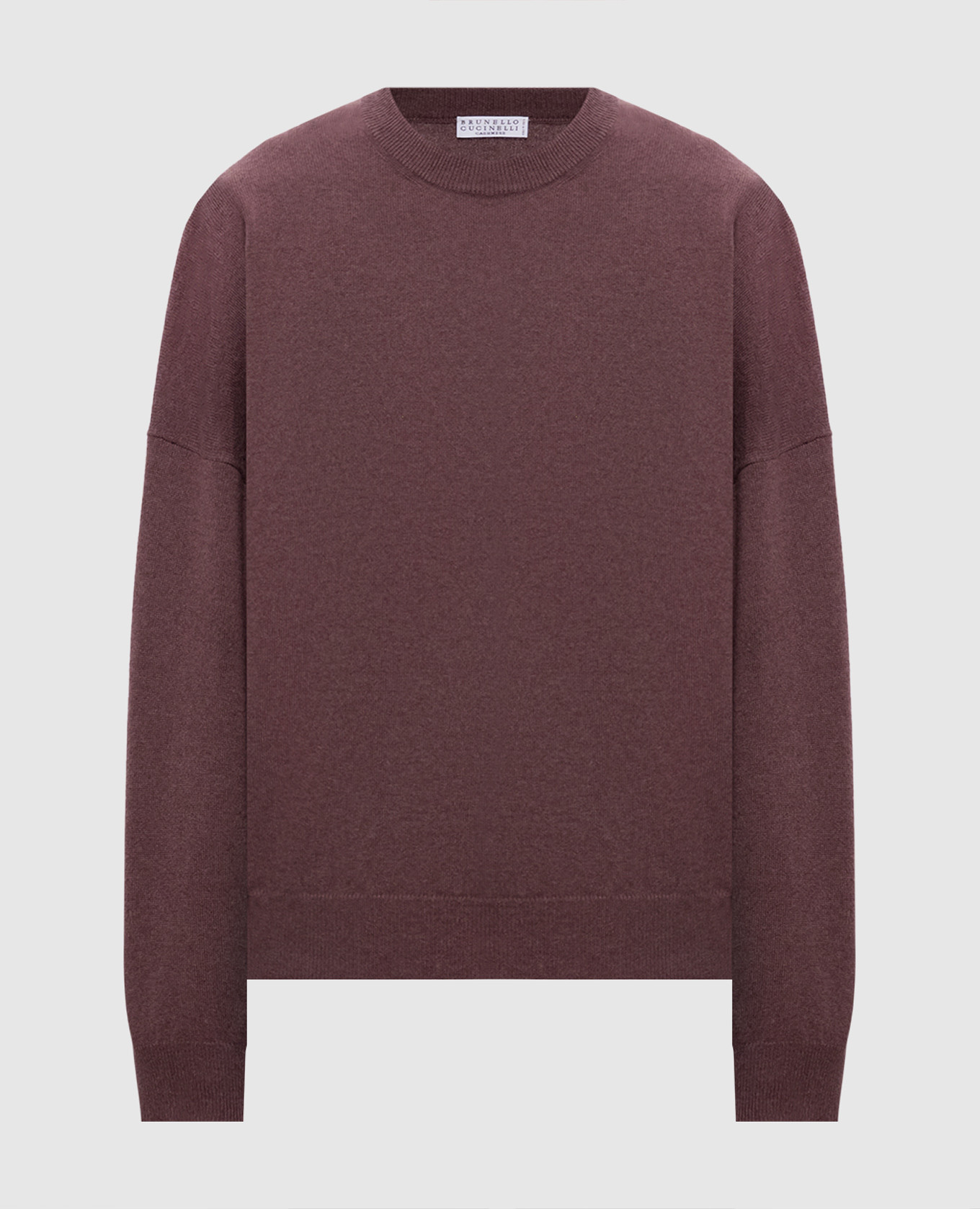 Marsala cashmere sweater
