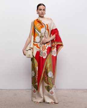 La DoubleJ Palazzo Ambrosia Placee made of silk TRO0026SIL001AMB03
