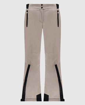 MooRER Beige MARCORA wool ski pants MARCORAMQ