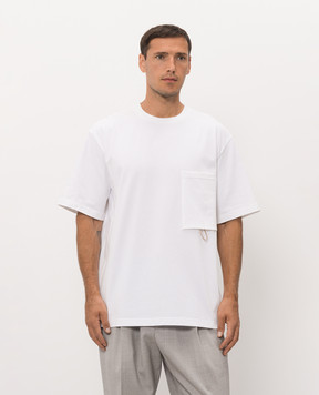 Bottega Veneta White T-shirt 875394V6P30