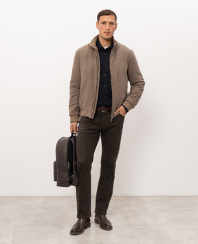 Doriani Cashmere Brown jacket A430T125