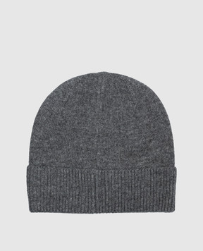Twinset Gray hat with wool 262TO5581