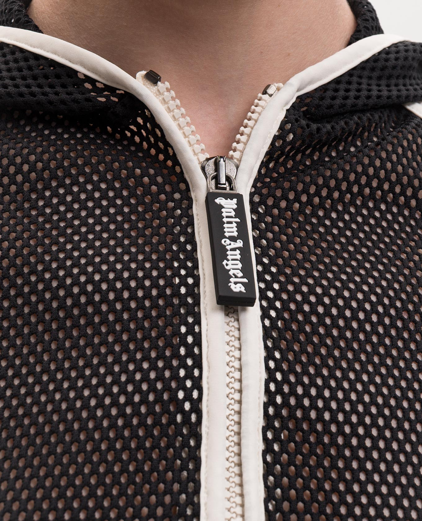 

Black mesh sports jacket Palm Angels