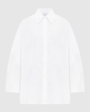Peserico White silk blouse with crystals A0684400Q8928B