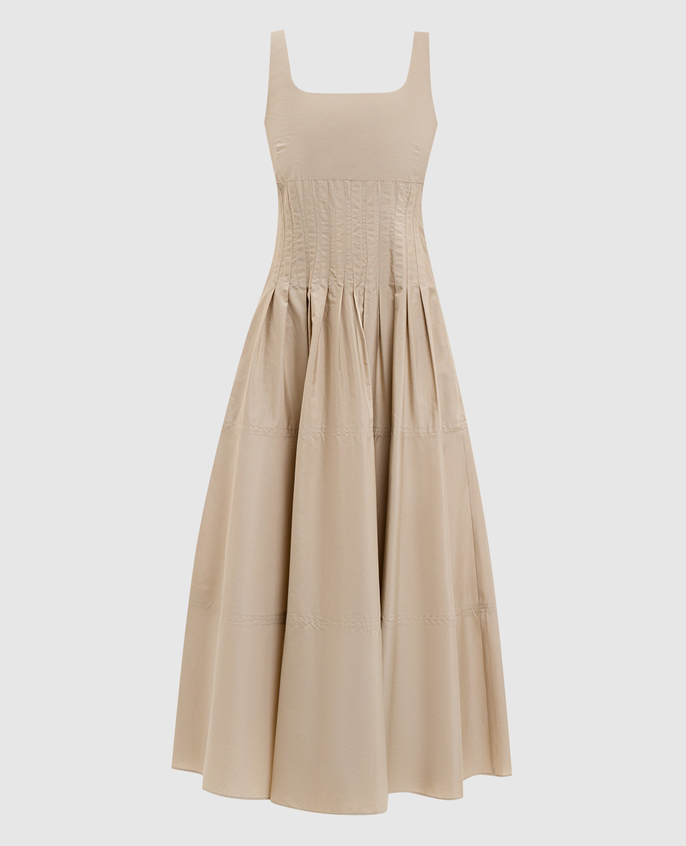 Beige dress FELTRE