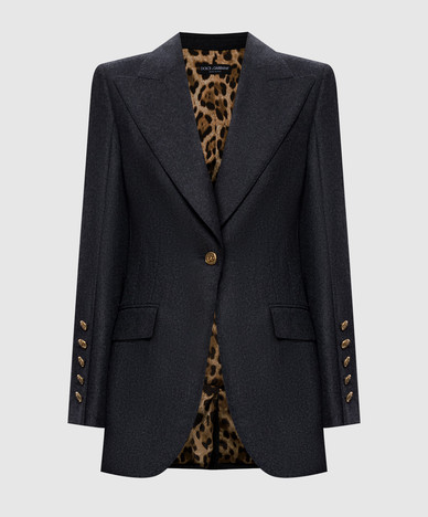 Gray wool jacket