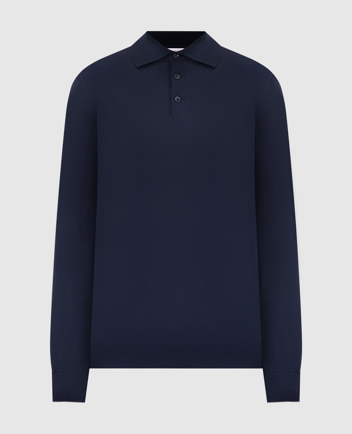 Blue polo shirt