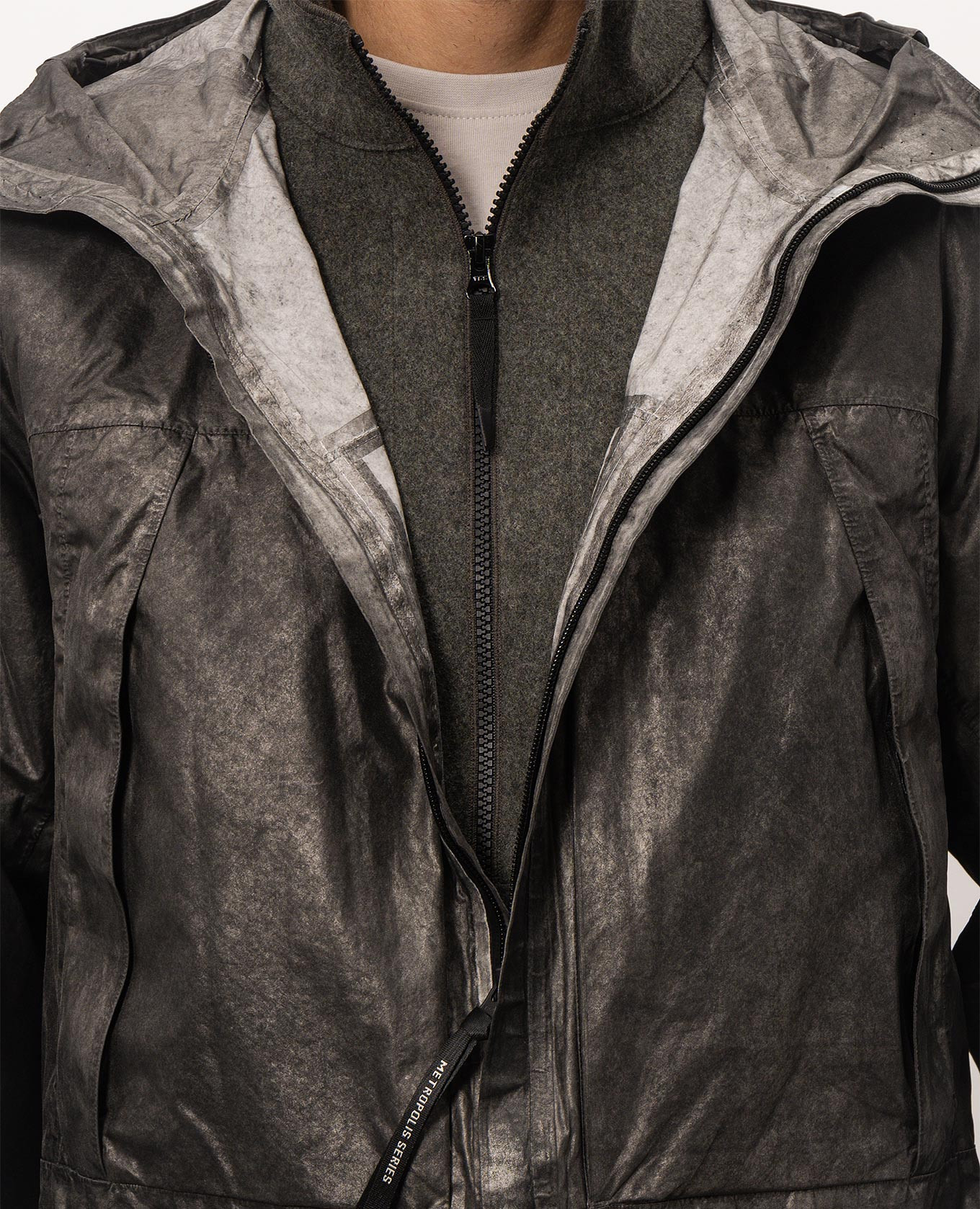 Gray Nano Titanium Jacket C.P. Company Metropolis 5