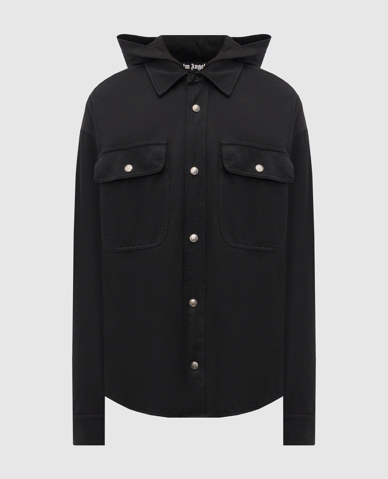 hooded shirt Palm Angels