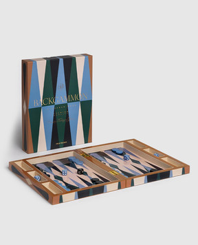 Printworks Board game lacquered backgammon PW00722