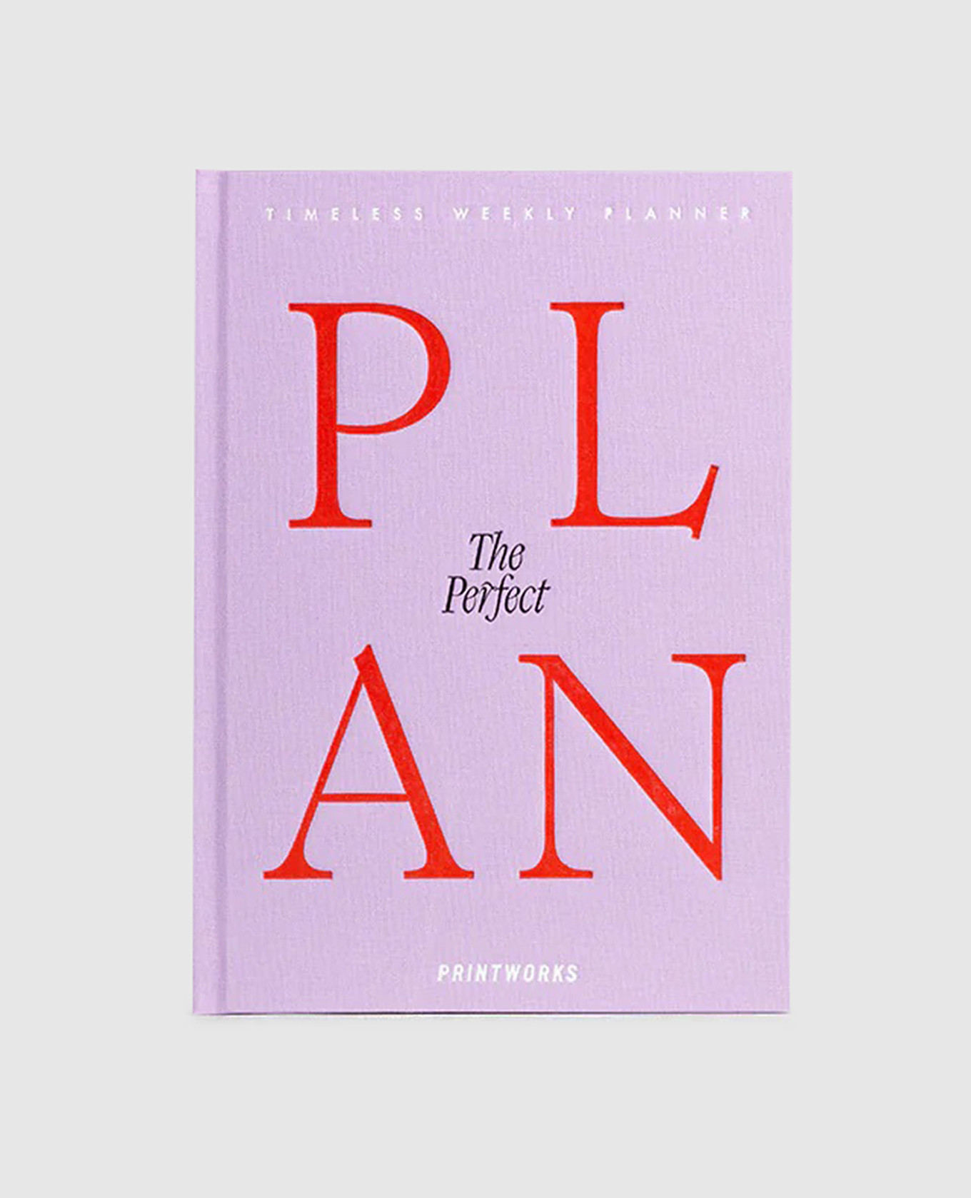 

Purple Undated Weekly Planner The Perfect Plan Printworks, Violet