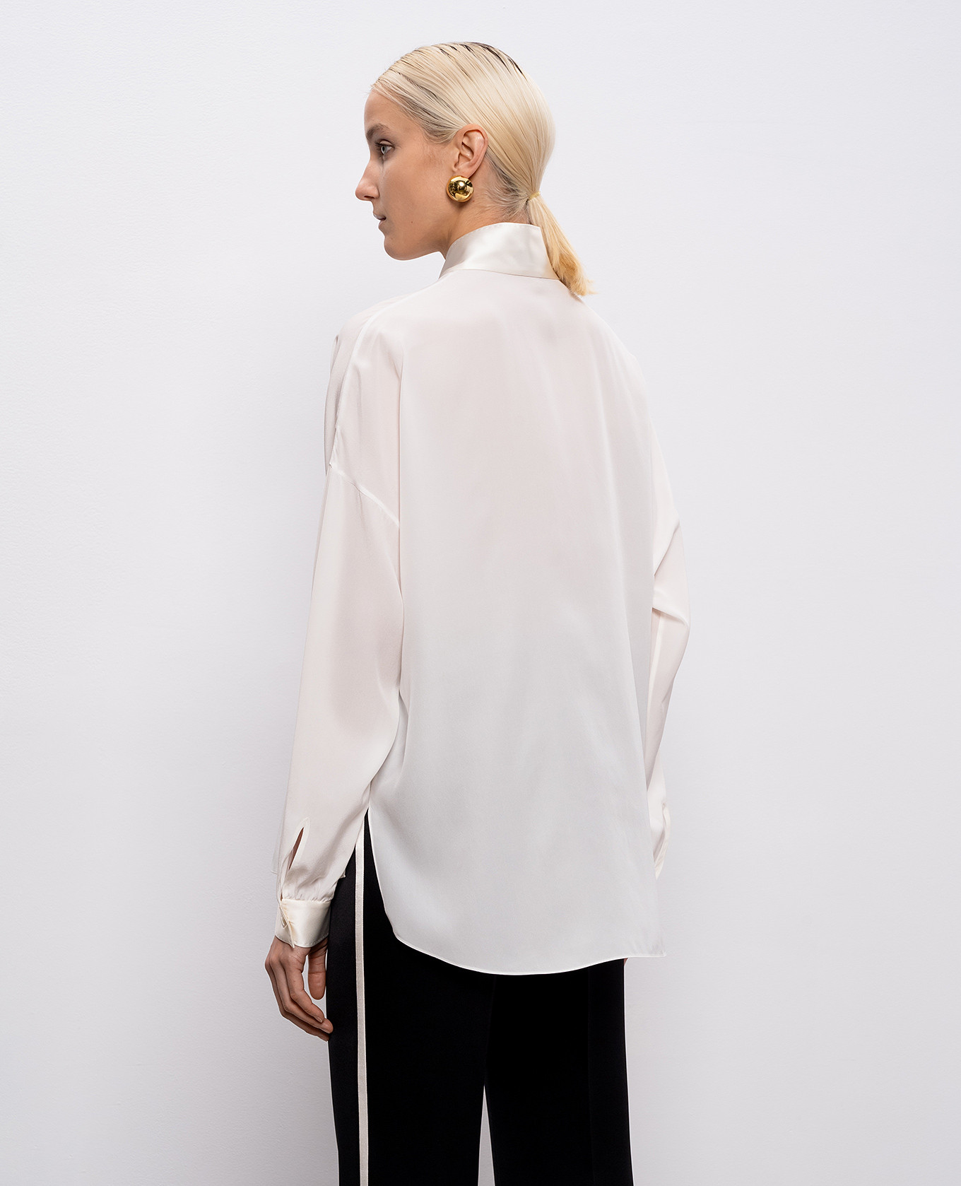 

White silk blouse Tom Ford