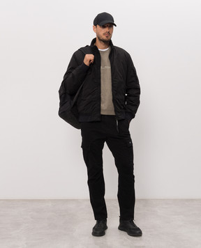 C.P. Company Black cargo pants MPA732A005529G