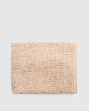 L'appartement Terry beige towel Texture TEXTURECOTTONHANDTOWEL