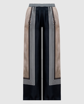Max Mara CARABO silk palazzo pants MXMCARABO