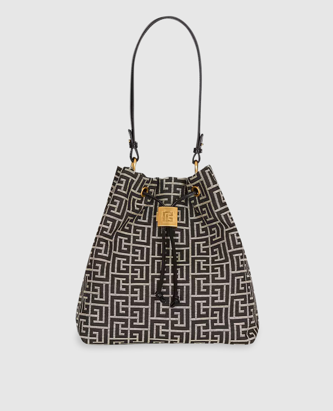 

Black Pulse Monogram Backpack Balmain