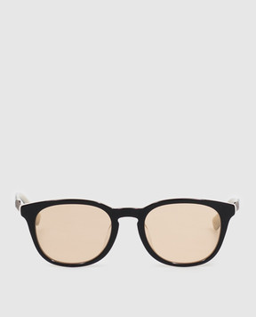Brunello Cucinelli Black sunglasses with logo engraving MOCMULTV64