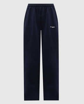 Vetements Blue sweatpants MH27SP183N