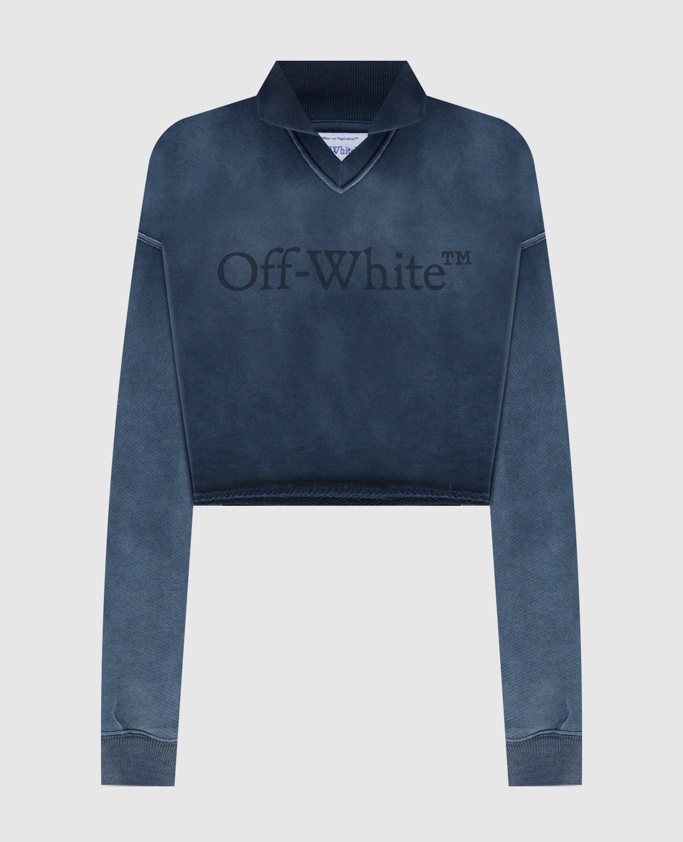 

Blue polo sweatshirt with logo Off-White, Navy blue