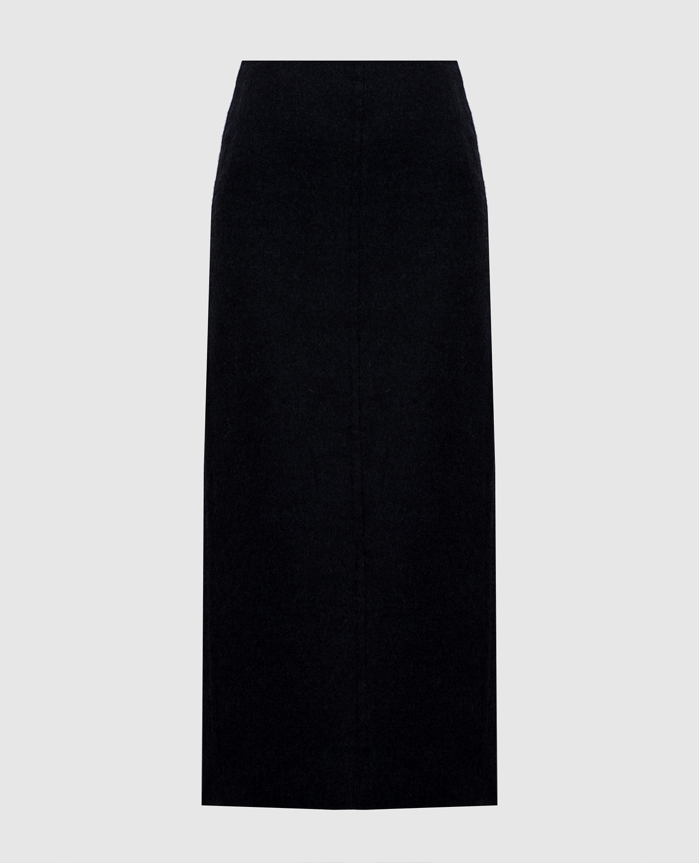 Gray wool midi skirt Brunello Cucinelli