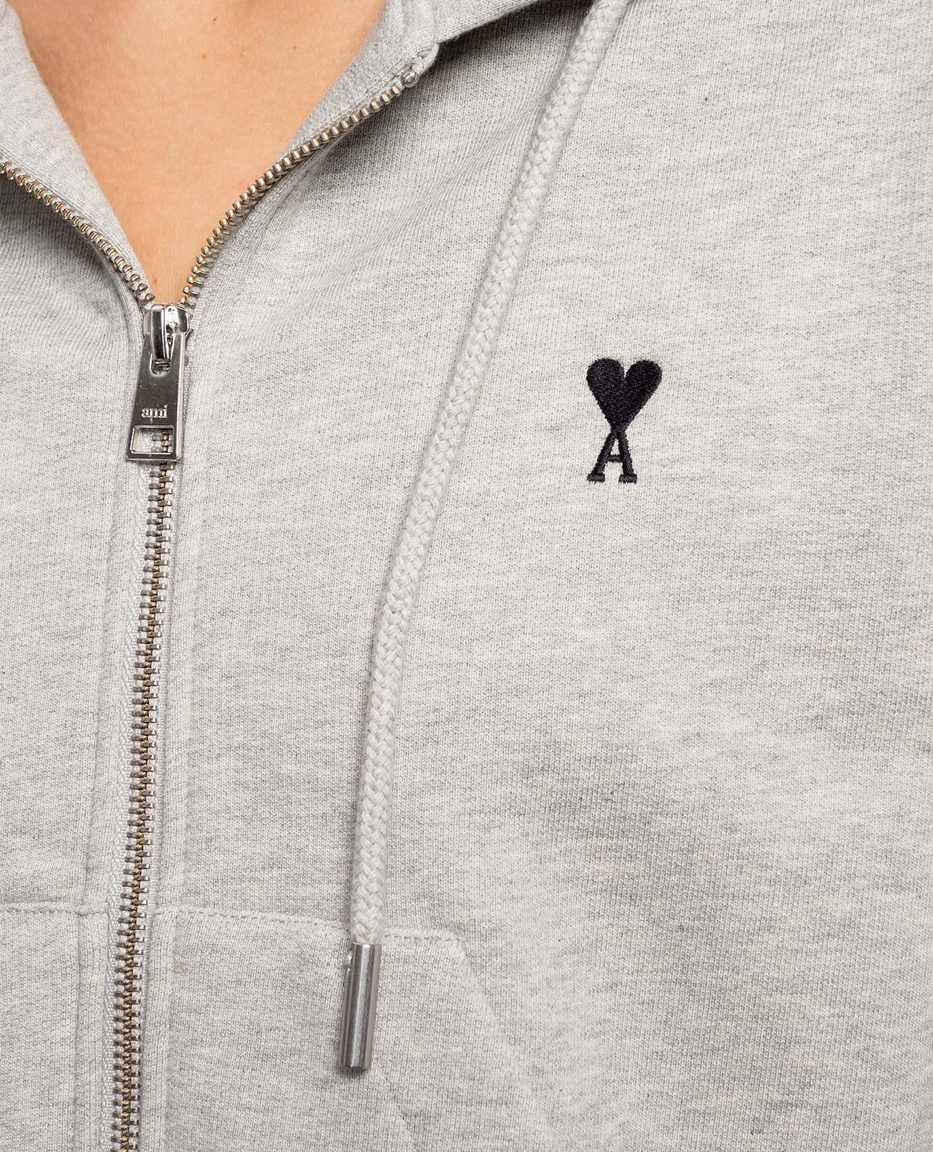 Grey melange sports jacket Ami Paris 5
