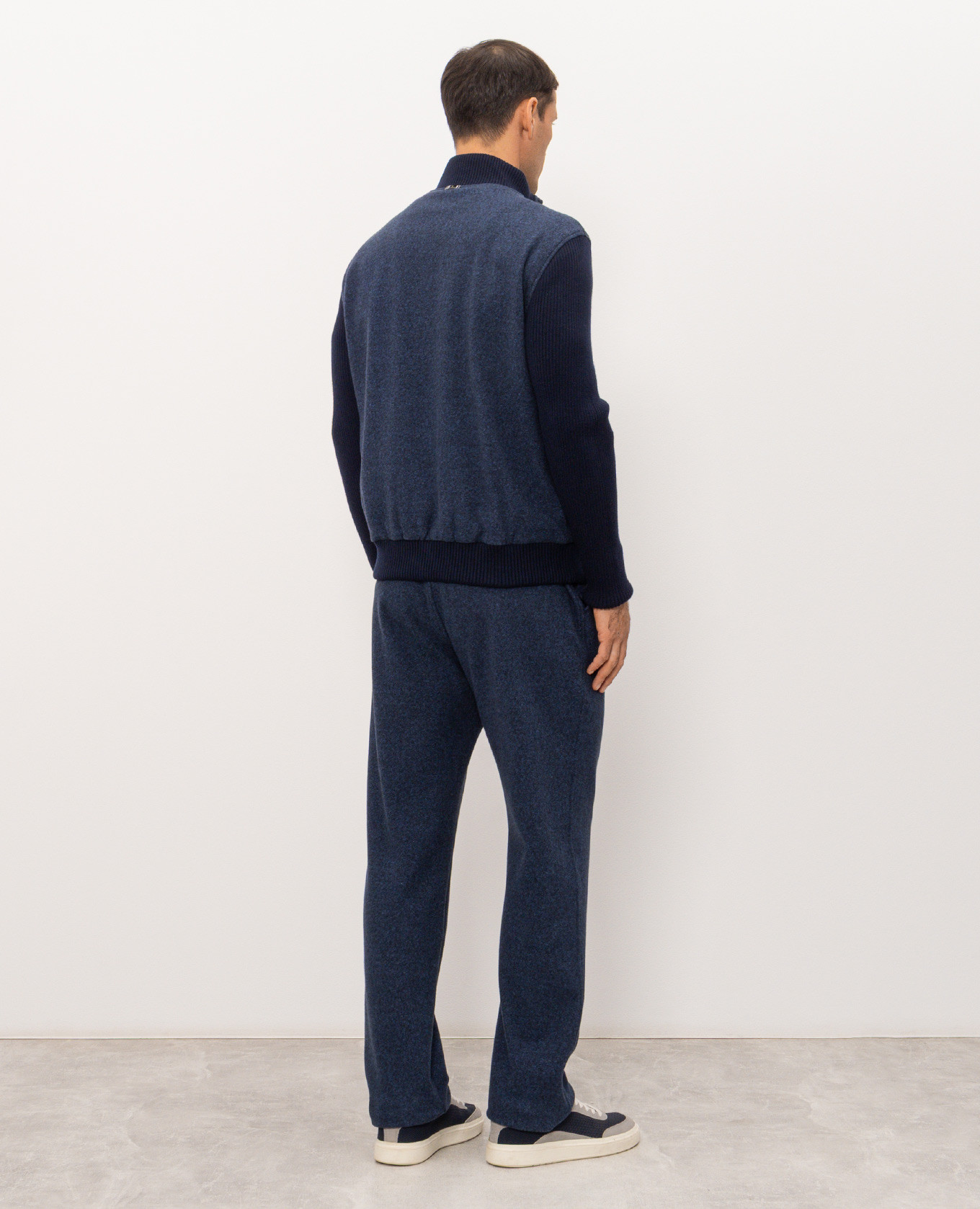 Blue tracksuit with wool CAPOBIANCO 3