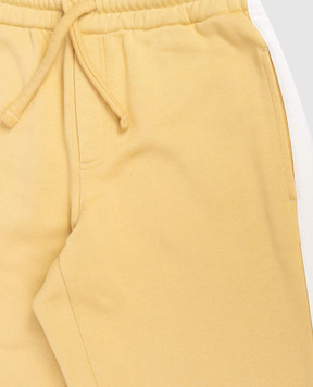 Dolce&Gabbana Children's yellow joggers L4JPLMG7PWP812+